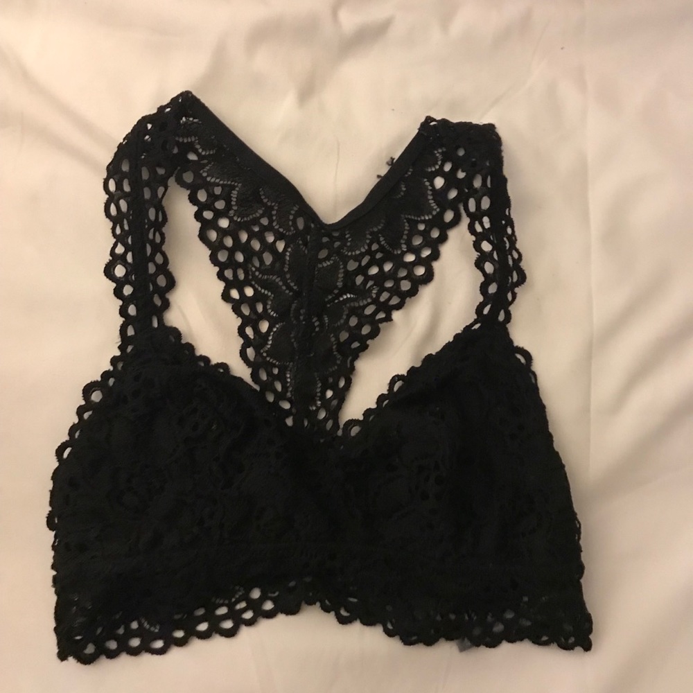 Aerie Black Lace Bralette
